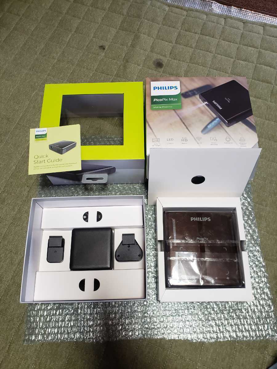 希少/極美品】PHILIPS 「PicoPix Max」 モバイルプロジェクター 800