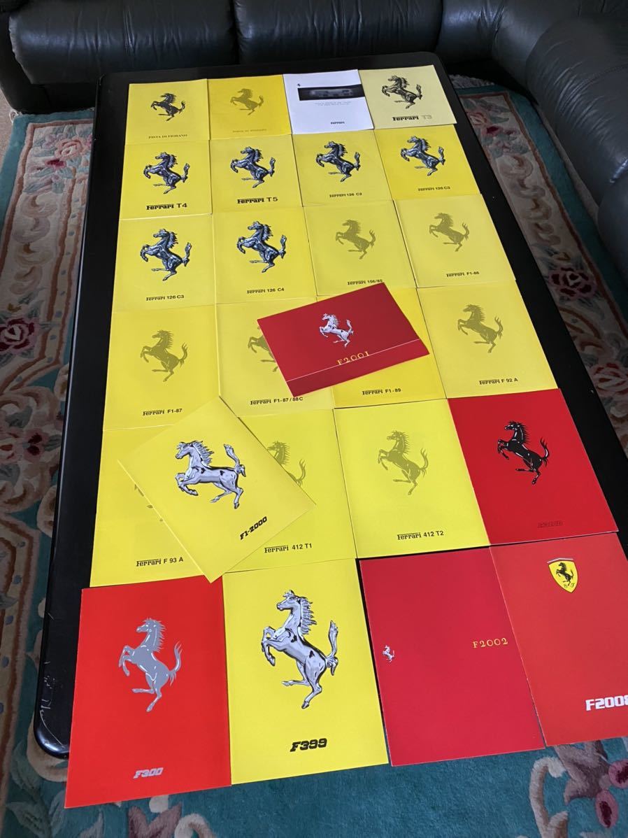 74500円 ☆希少☆ フェラーリ F1 公式 パンフレット 当時物 74500円 ☆希少☆ フェラーリ F1 公式 パンフレット 当時物