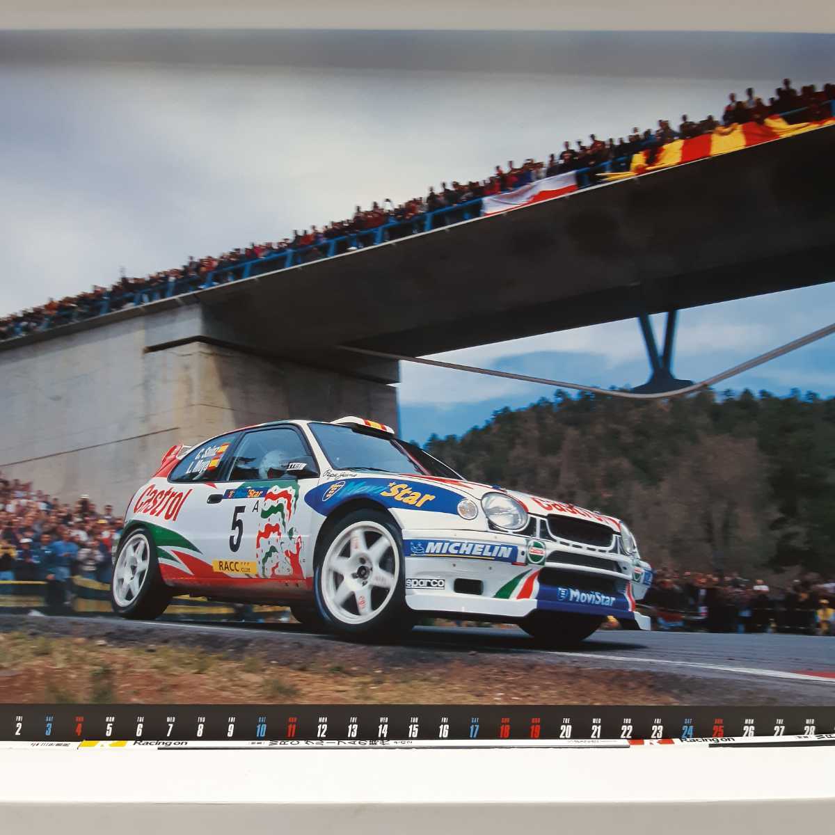 ラリープラス　ワールドラリーカレンダー2021・WRC・壁掛けカレンダー　スバルインプレッサWRC　三菱ランサーエボリューション　_画像7