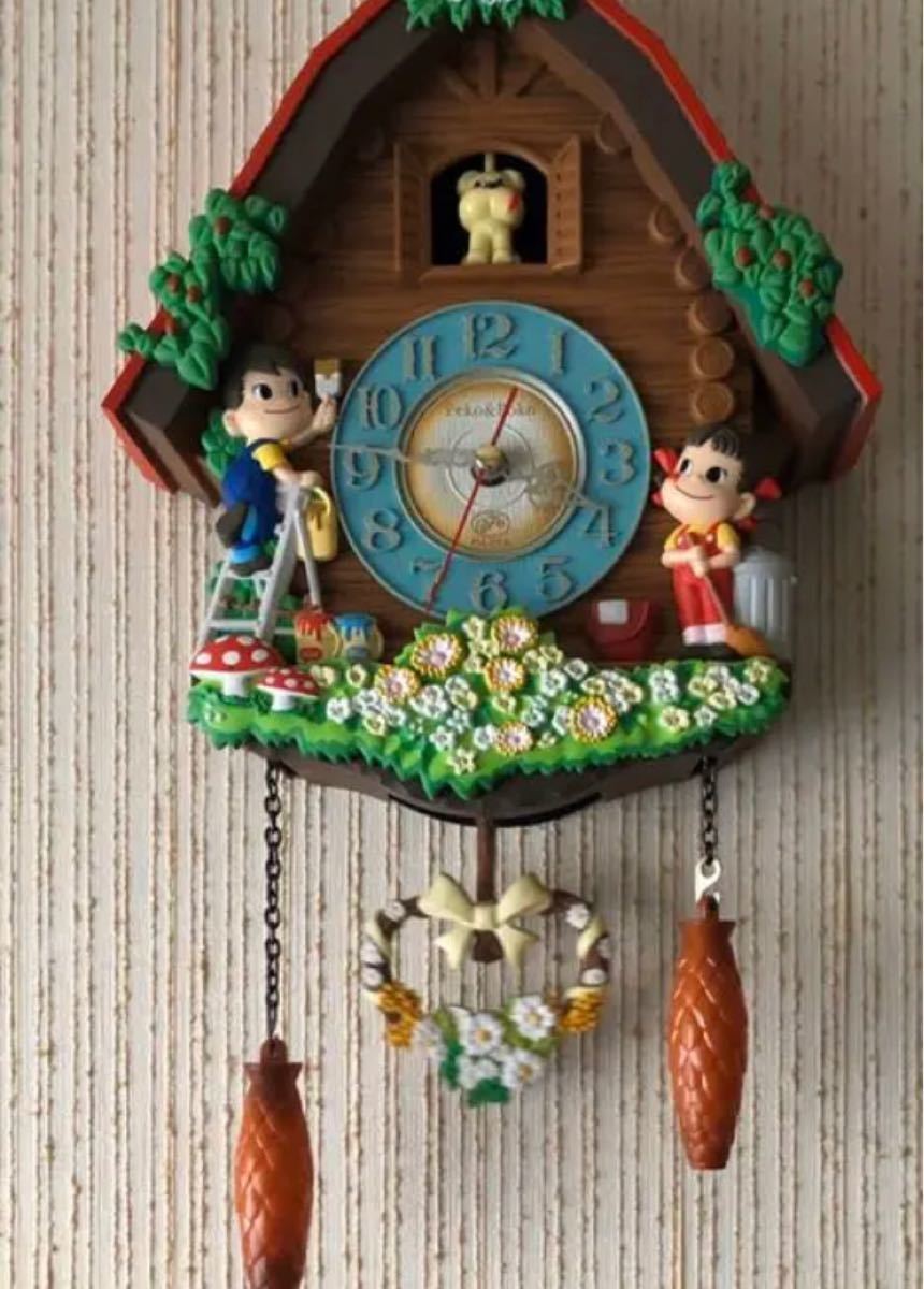 ペコちゃん振り子時計 非売品|PayPayフリマ