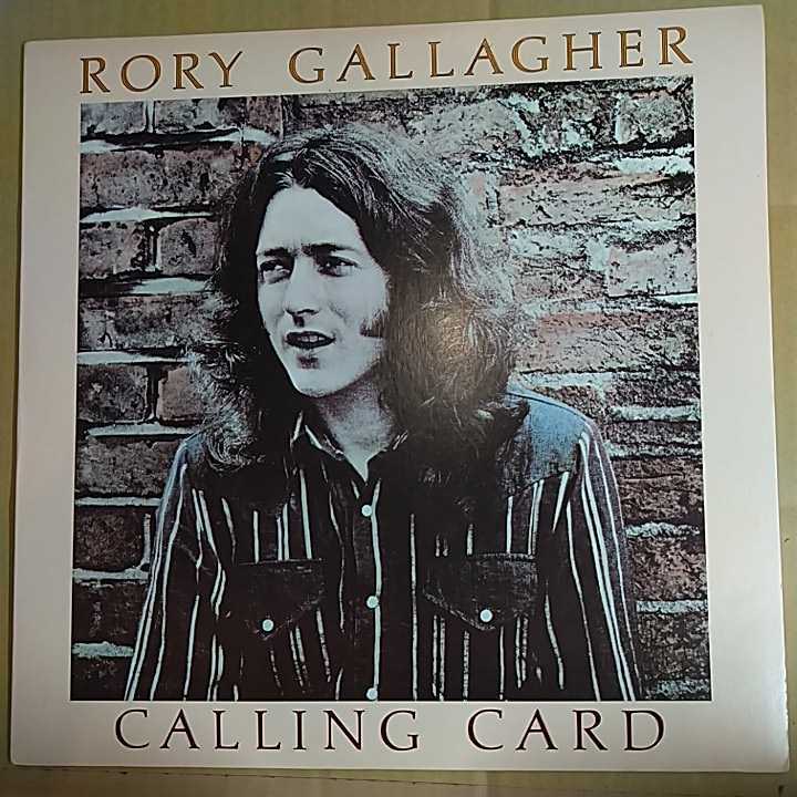 ロリー・ギャラガー「calling card」邦LP 6th Album1976年★★Rory Gallagher Taste_画像1