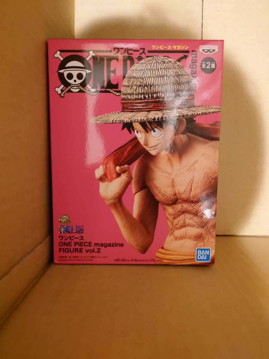 One Piece ワンピースマガジン モンキー D ルフィ Magazine Vol 2 Figure フィギュア モンキー D ルフィ 売買されたオークション情報 Yahooの商品情報をアーカイブ公開 オークファン Aucfan Com