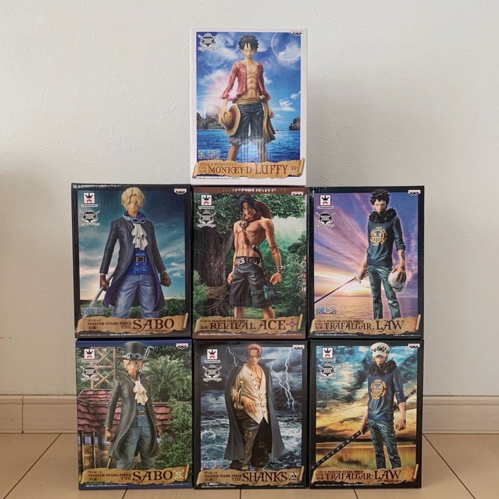 最安値特売 ワンピース Msp Master Stars Piece Revival フィギュア 7種セット ルフィ エース サボ シャンクス One Piece グッズ 究極の品質 Landing Keepa Ir