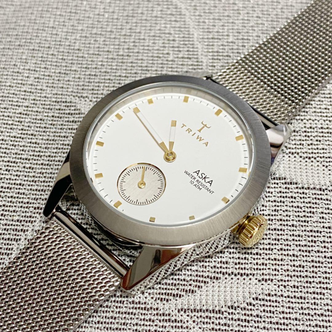 TRIWA トリワ　レディース腕時計　シルバー　36mm 新品未使用　長期保管品　ステンレス