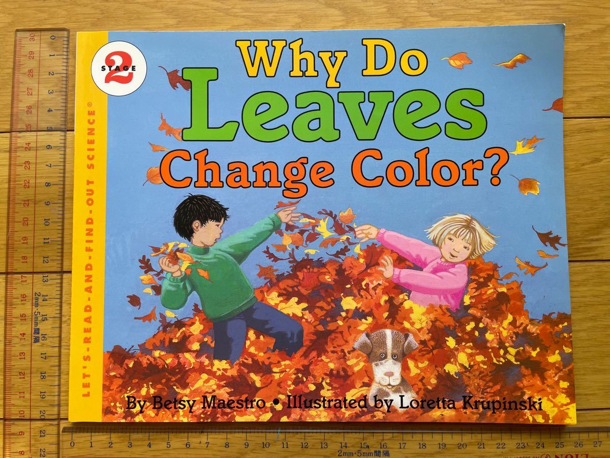 【 英語 絵本 】Why Do Leaves Change Color? (Let's-Read-and-Find-Out ) 