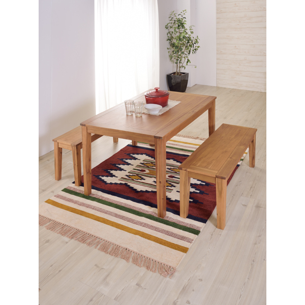 アルンダ ダイニングテーブル アカシア オイル仕上 天然木 天然木化粧繊維板 絶対一番安い 天然木化粧繊維板