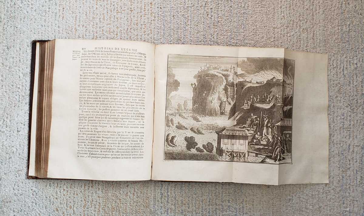 1715年 全2巻 キリスト教 島原の乱 ジャン・クラッセ『日本教会史』 1715年 全2巻 キリスト教 島原の乱 ジャン・クラッセ『日本教会史』