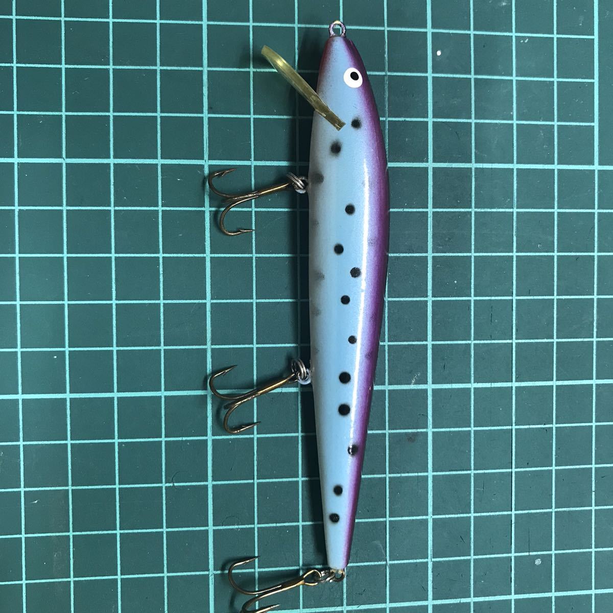 OLD SHIMANO MIGGY SINKING MINNOW オールド シマノ ミギー シンキング ミノー 検）ビルノーマン レーベル ボーマー バグリー ヘドンの画像10