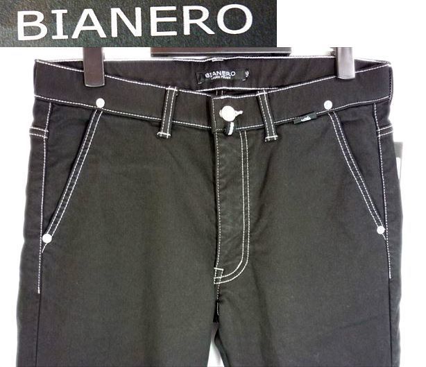 【即納&大特価】 秋冬29700円【82cm】BIANEROビアネロLAURAラウラ★大人のスリムパンツ黒③ Lサイズ 【即納&大特価】 秋冬29700円【82cm】BIANEROビアネロLAURAラウラ★大人のスリムパンツ黒③ Lサイズ