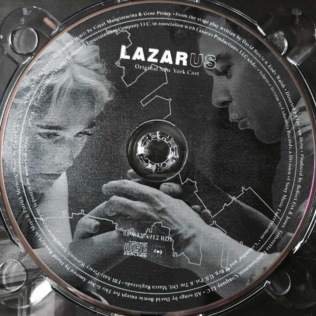 ◆◇Bowie David デビッドボウイ◇◆ /♪Lazarus ミュージカル 2枚組CD 輸入盤