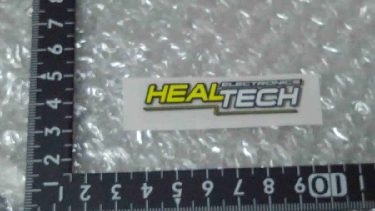 8- HEAL TECH HEALTECH ELECTRONICH 商品付属ステッカー　小　15_画像4