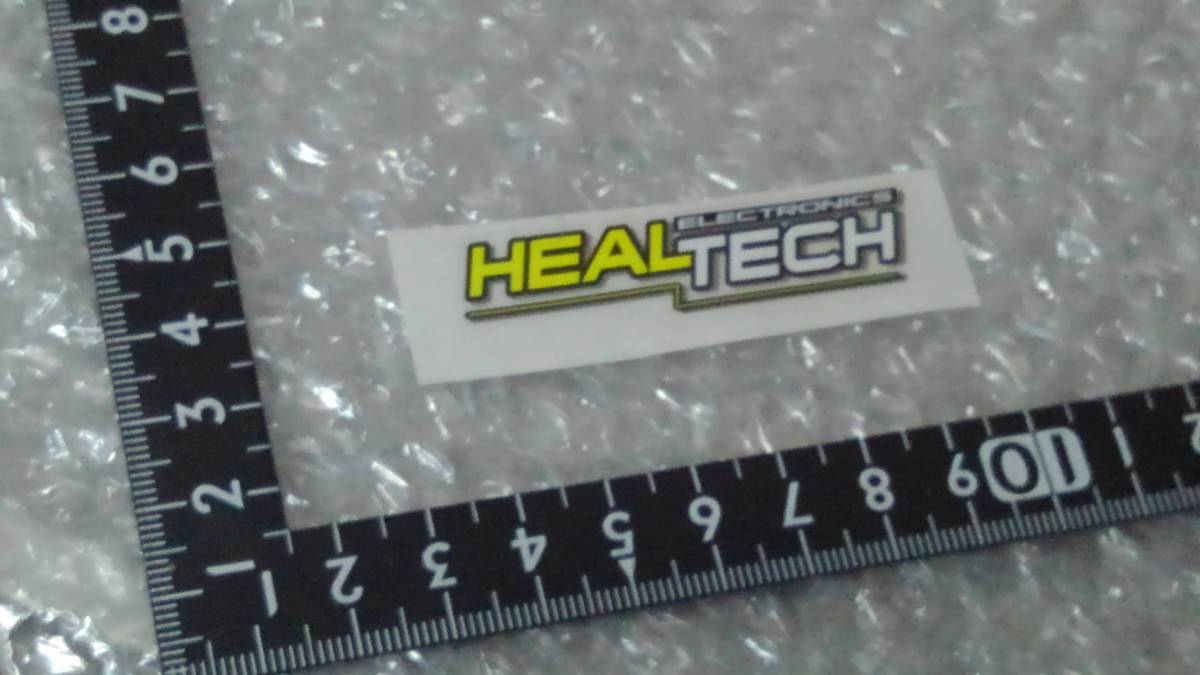 8- HEAL TECH HEALTECH ELECTRONICH 商品付属ステッカー　小　15_画像2