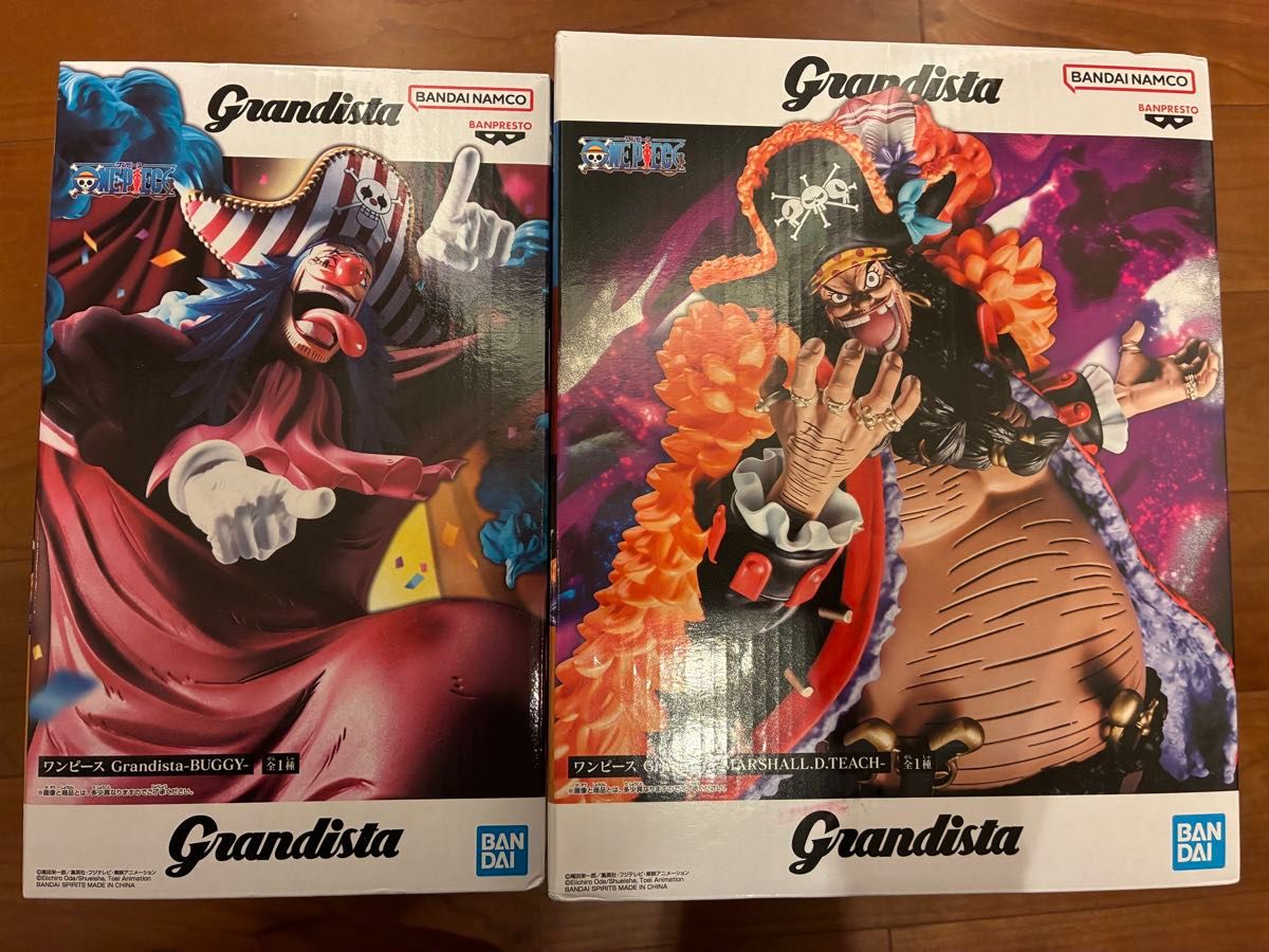 ワンピース Grandista フィギュア 2種セット マーシャル・D・ティーチ