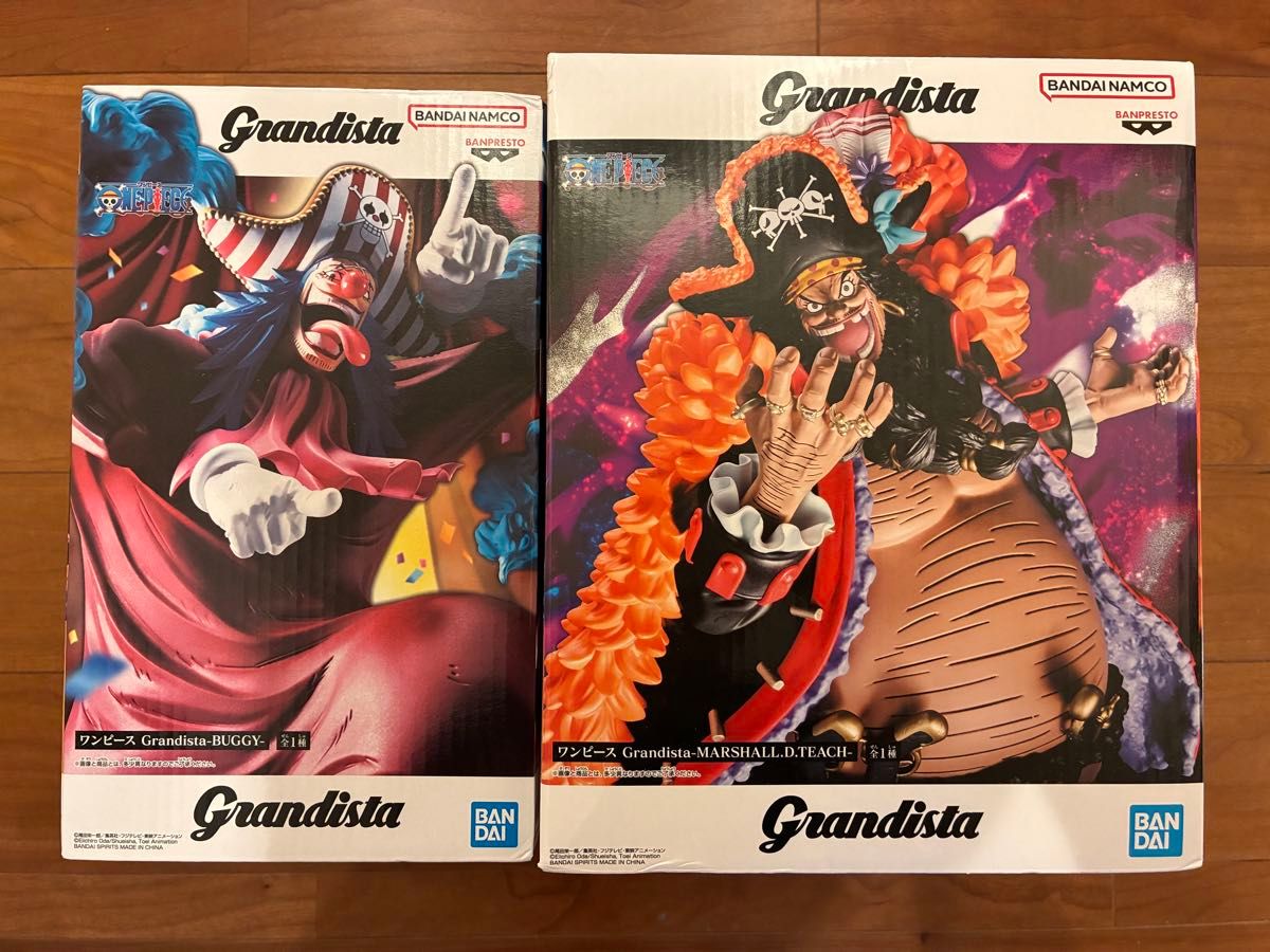 ワンピース Grandista フィギュア 2種セット マーシャル・D・ティーチ
