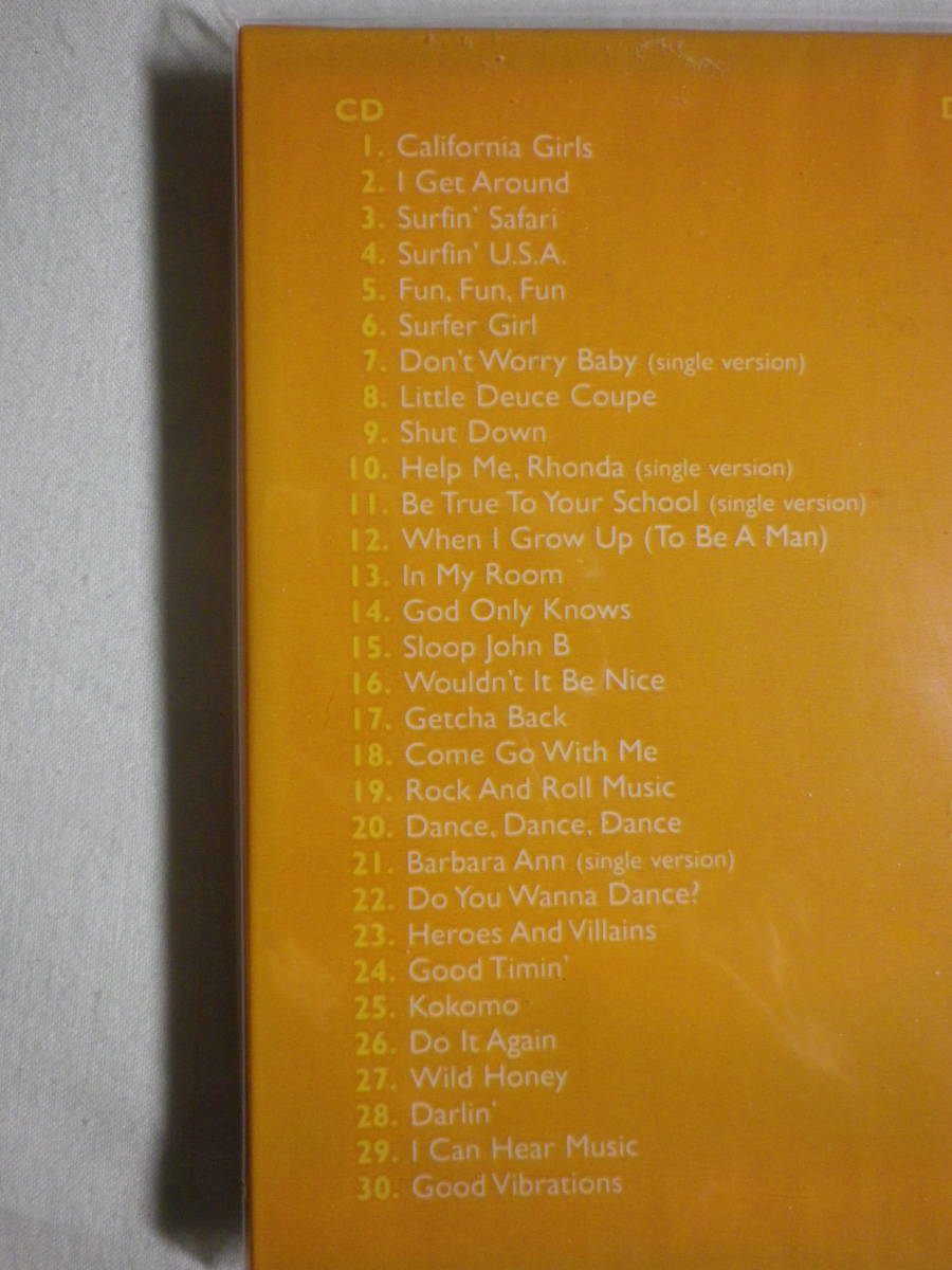 未開封 『The Beach Boys/Sights And Sounds Of Summer(2003)』(Capitol 72435-77694-0-2,CD+DVD2枚組,USA盤)_画像3