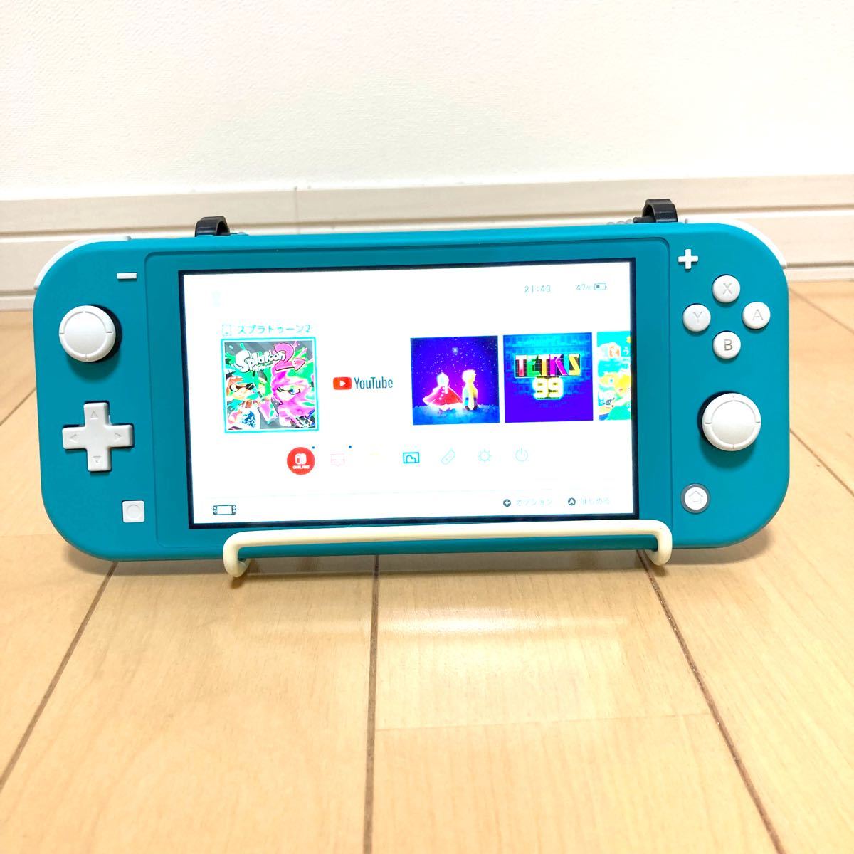 Nintendo switch lite 動作確認済み ターコイズ 任天堂スイッチライト