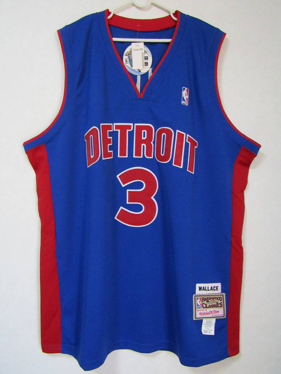 驚きの価格 NBAピストンズの復古ユニホーム XL に刺繍 i9tmg.com.br
