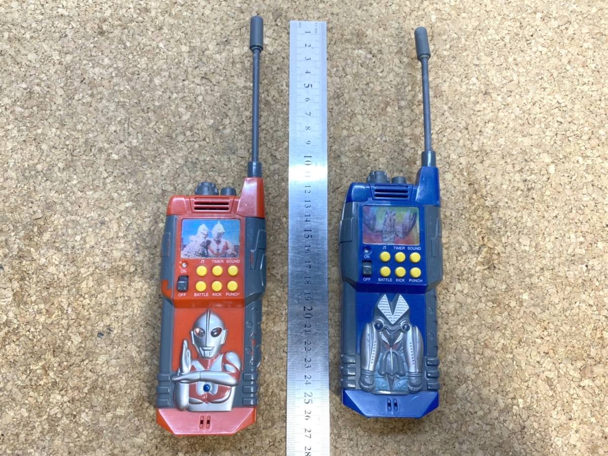 送料520円！　貴重　レトロ　ウルトラマンレシーバ　ウルトラマン　バルタン星人　おもちゃ　1966　円谷プロ　現状品_画像6