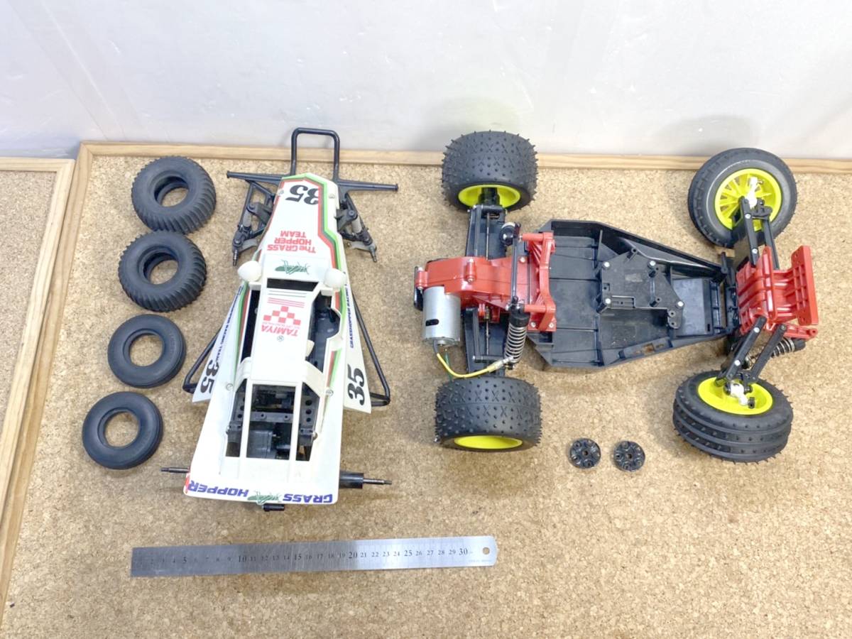 貴重 ジャンク ラジコン まとめ売り TAMIYA The GRASSHOPPER RACING TEAM_画像1