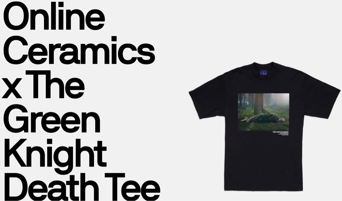 新品 A24×Online Ceramics Green Knight Tシャツ|Yahoo!フリマ 新品 A24×Online Ceramics Green Knight Tシャツ|Yahoo!フリマ