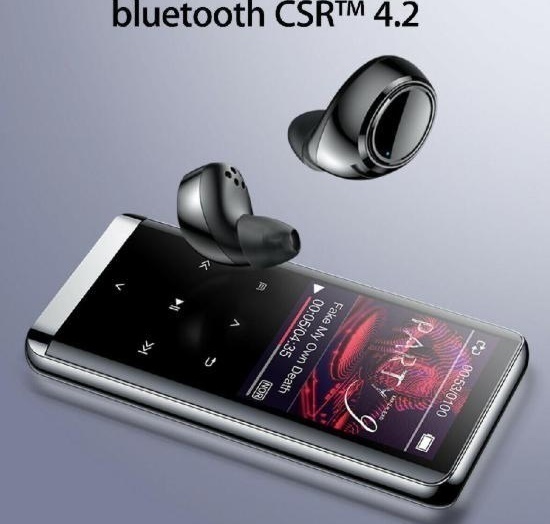 ◆限定デジタルオーディオプレーヤー MP3プレーヤー bluetooth対応 タッチパネル 湾曲ガラススクリーン_画像3