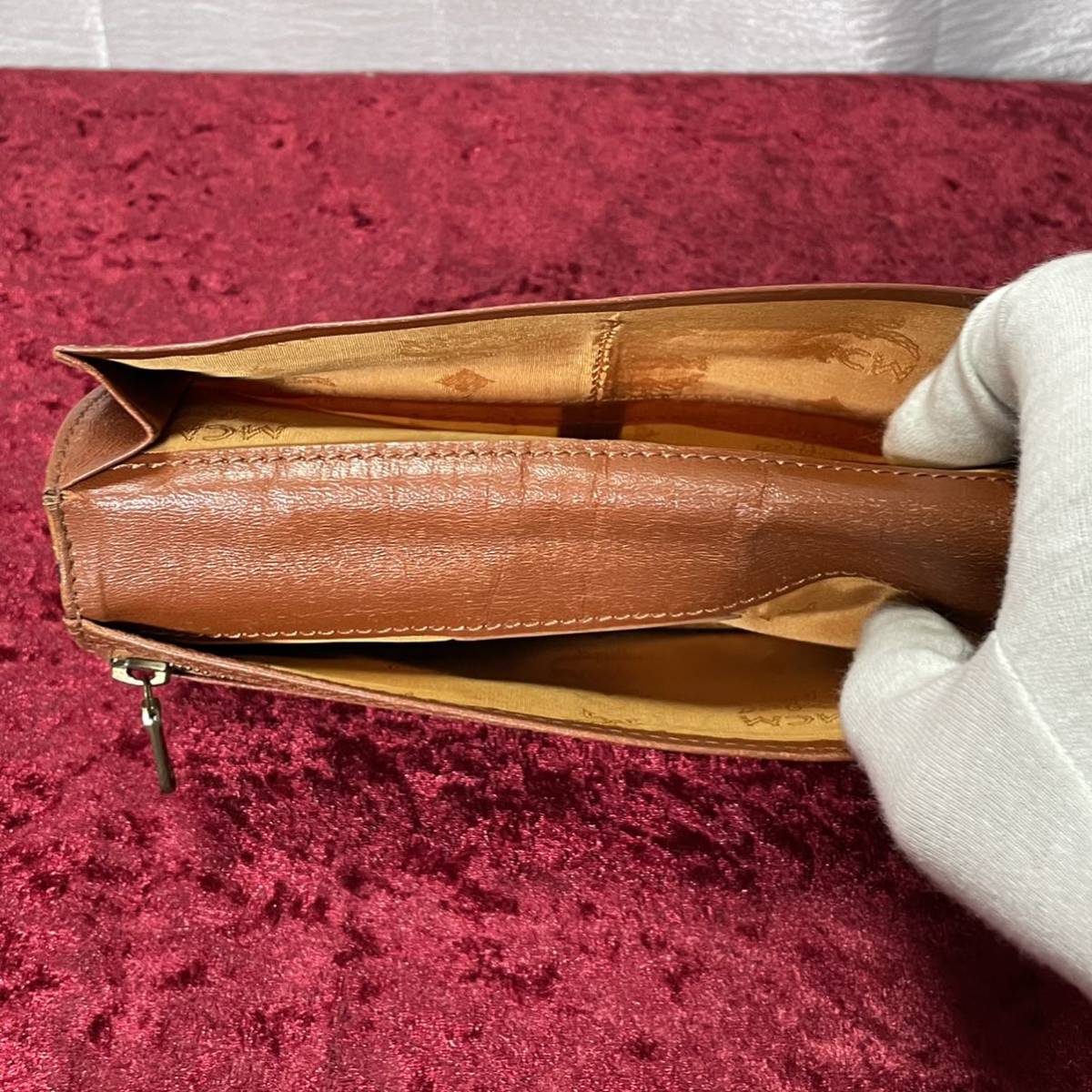 vintage MCM エムシーエム 総柄 ウォレット 長財布(長財布(小銭入れ ...