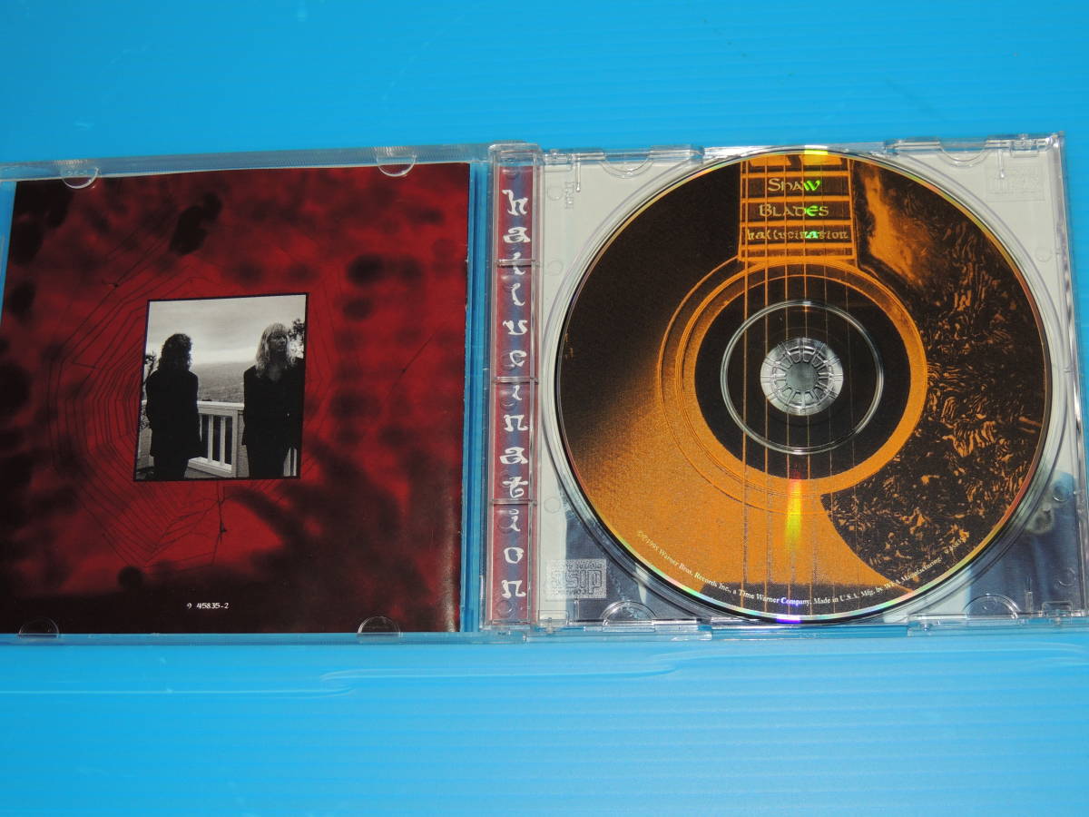 Used CD 輸入盤 ショウ・ブレイズ Shaw Blades『ハルシネイション』Hallucination(1995年)全11曲アメリカ盤