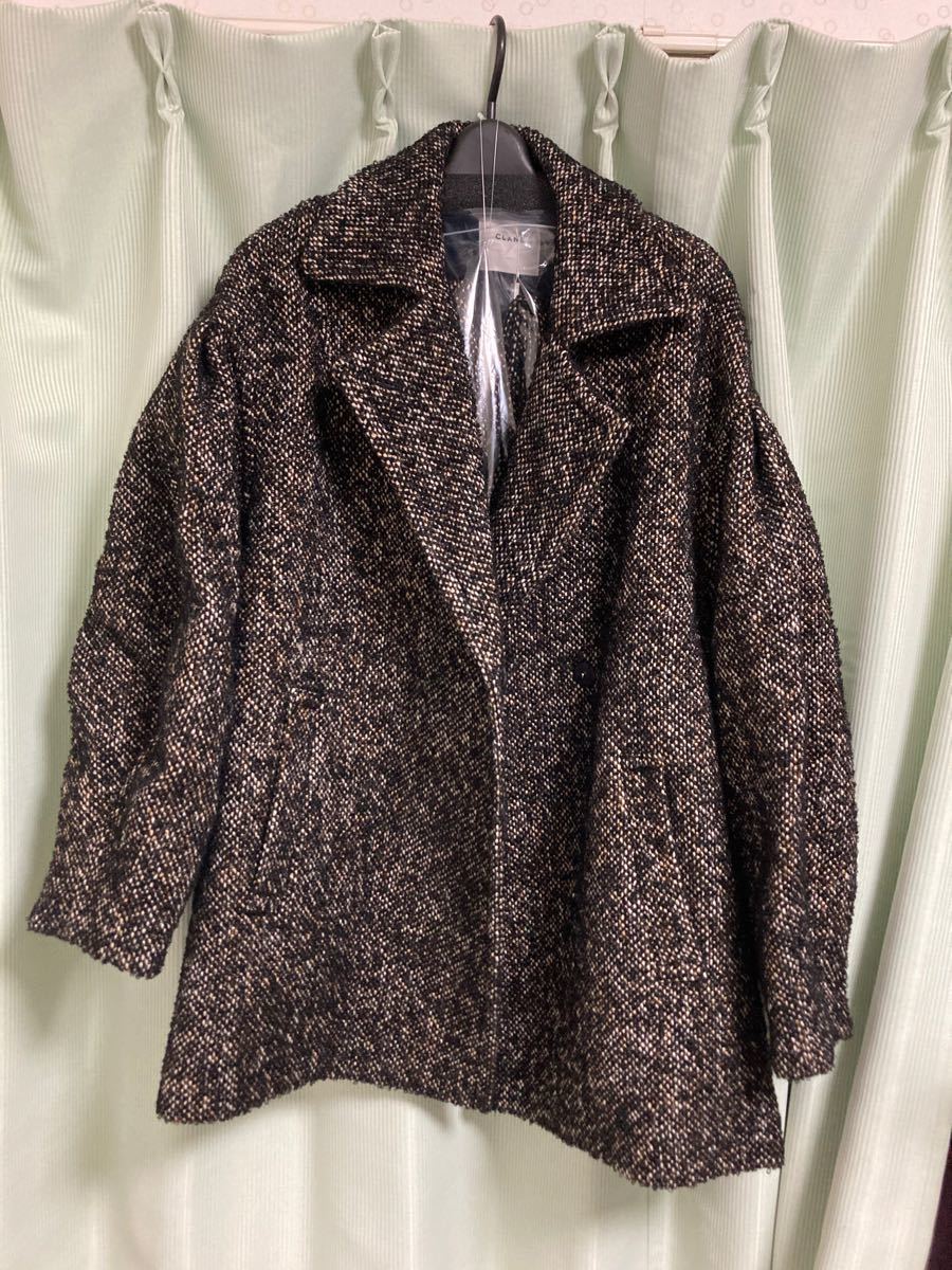 PayPayフリマ|CLANE MIX LOOP TWEED BOX COAT