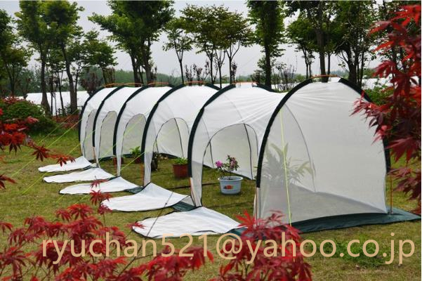 特売!プロの農家も愛用 PE素材 スチールパイプ ビニールハウス ビニールトンネル 菜園ハウス 温室 グリーンハウス ガーデンハウス 5
