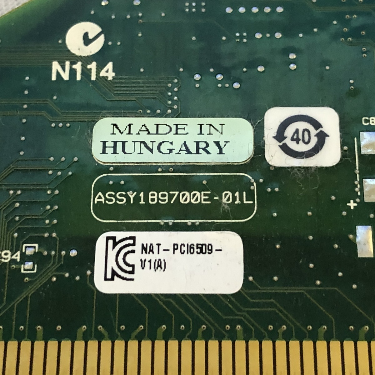 ナショナルインスツルメンツ NI PCI-6509、工業用 96チャネル 5V/TTL/CMOS デジタル入力/出力(デジタルI/O) 4