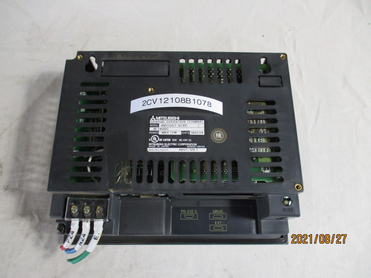 MITSUBISHI A951GOT-QLBD GOT-A900シリーズ グラフィック MITSUBISHI A951GOT-QLBD GOT-A900シリーズ グラフィック
