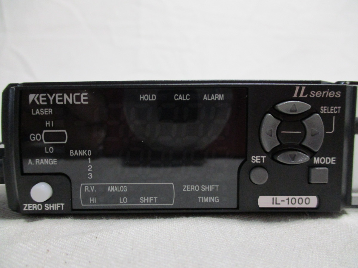 KEYENCE アンプユニット DINレール取付タイプ IL-1000 / センサヘッド