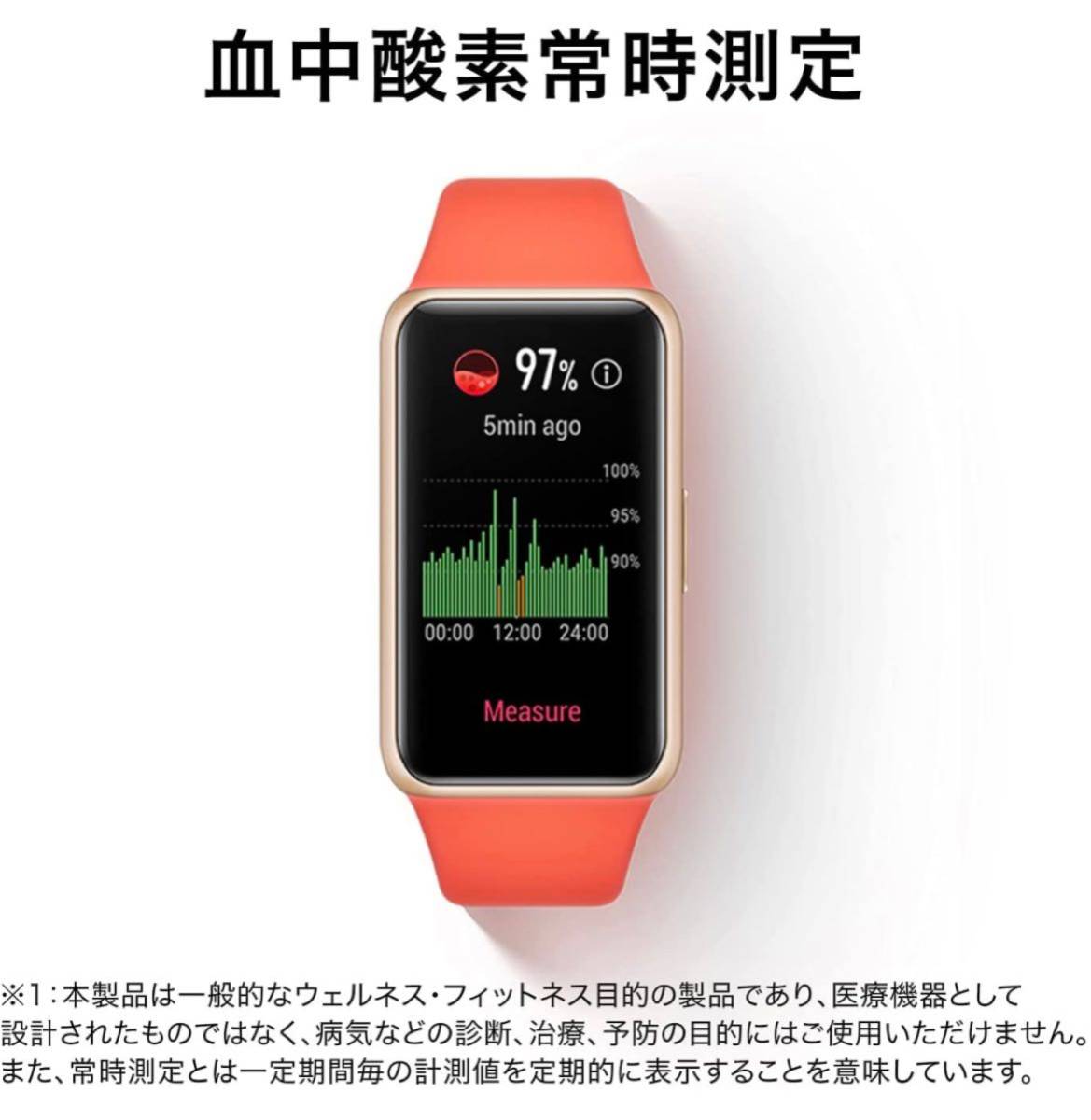 新品匿名発送】HUAWEI BAND 6［ストラップ計５本の数量限定セット］