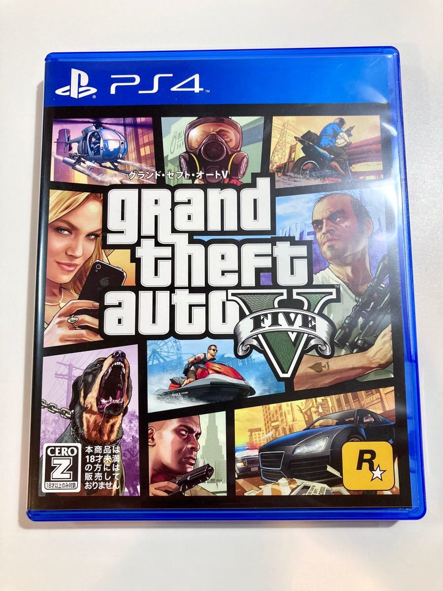 PS4 プレイステーション4  グランド・セフト・オート5 Grand Theft Auto V