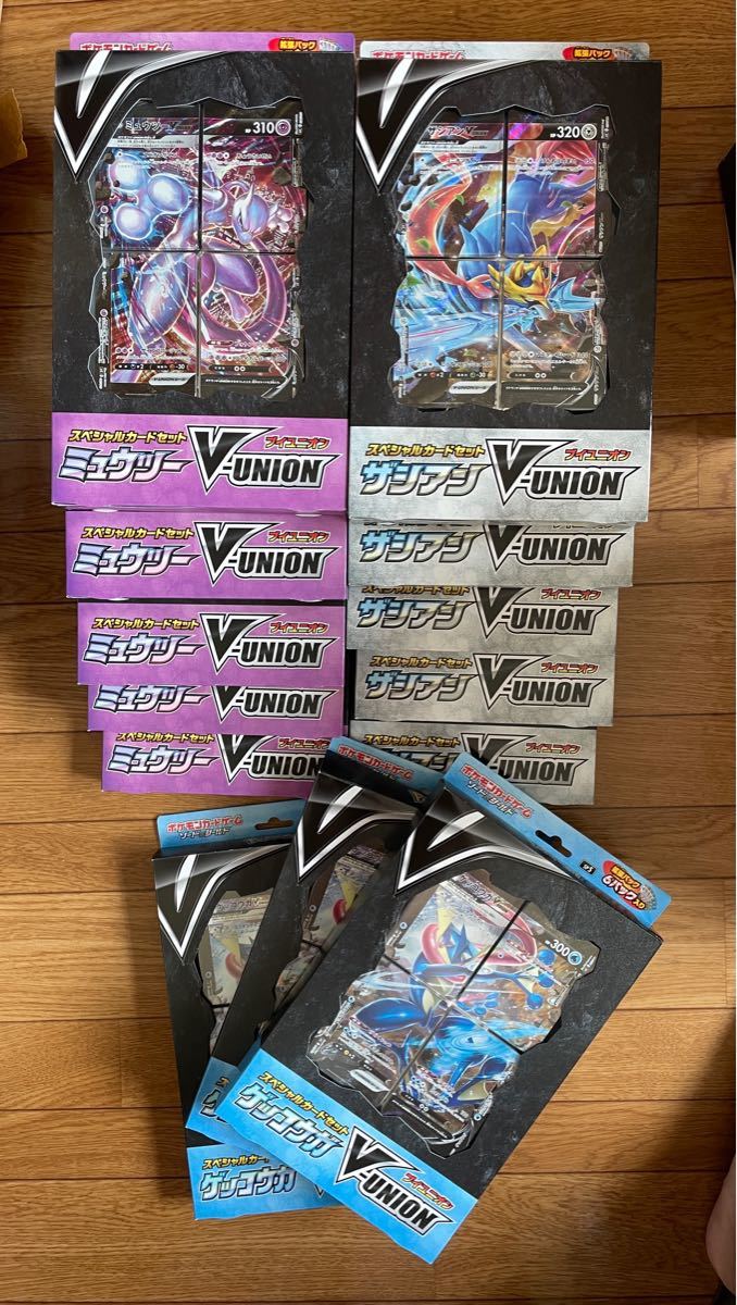 新品未開封 ポケモンカード V-UNION 13点セット lram-fgr.ma