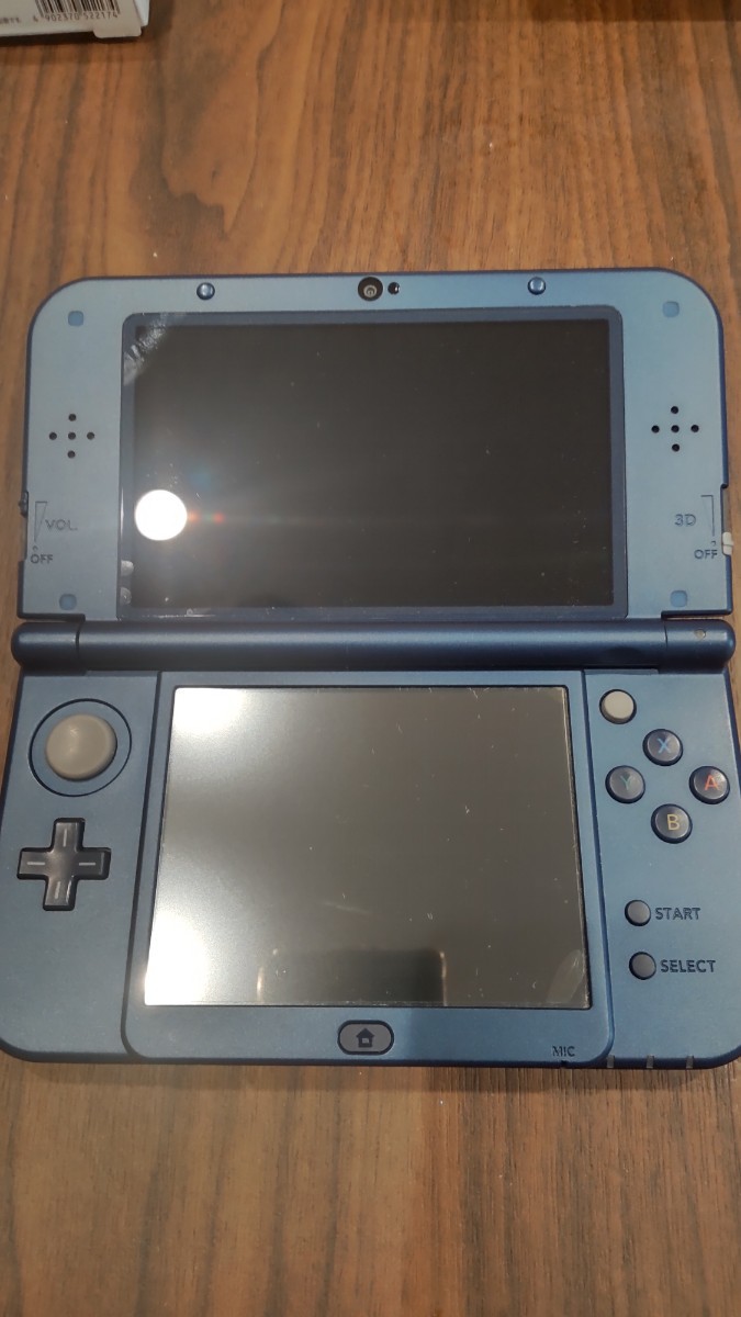 Newニンテンドー3DS LL メタリックブルー 