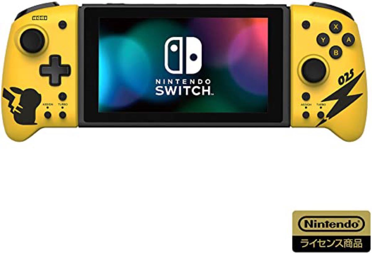 グリップコントローラー for Nintendo Switch ピカチュウ-COOL【Nintendo Switch対応】
