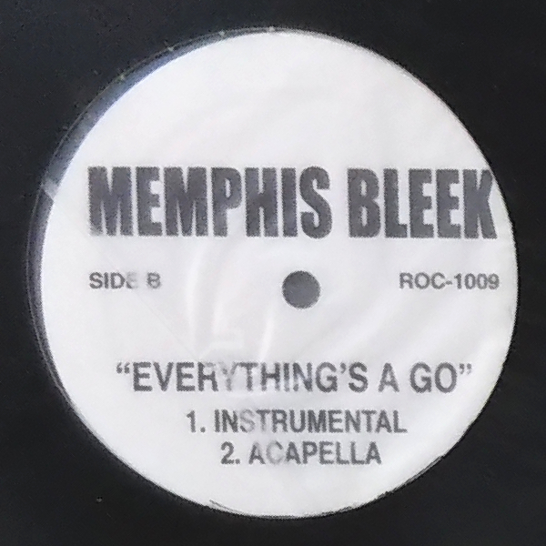 Menphis Bleek(メンフィス・ブリーク)「Everything's A Go」☆中古12インチレコード.アナログ盤.ヒップホップ.ラップ_画像4