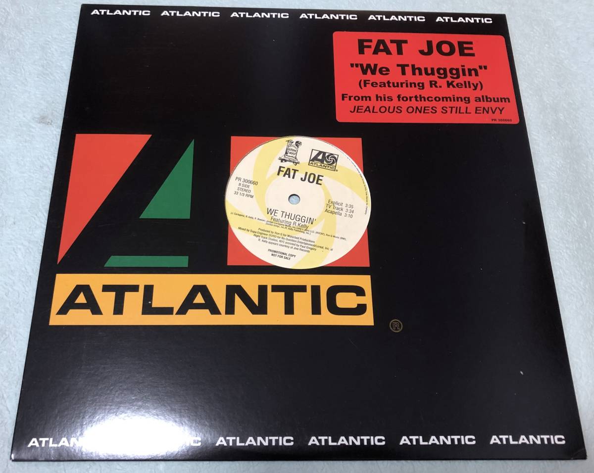 US PROMO / FAT JOE / WE THUGGIN / FEAT R.KELLY / 2001 HIPHOP_画像3