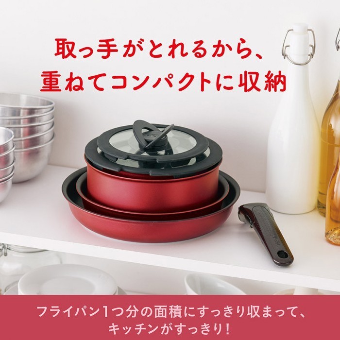 【新品】T-fal インジニオ・ネオ IHルビー・エクセレンス9点セット