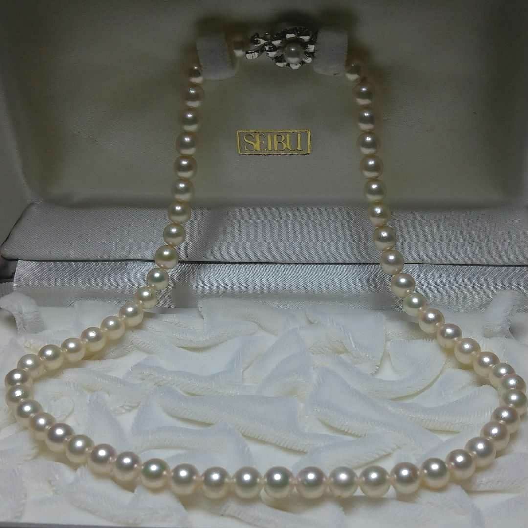 【西武百貨店で購入】真珠のネックレス