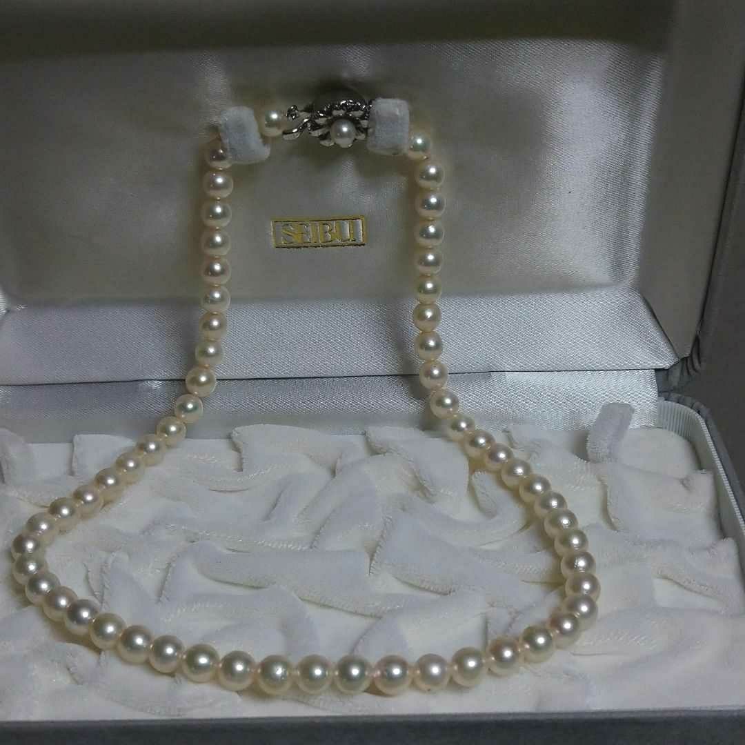【西武百貨店で購入】真珠のネックレス