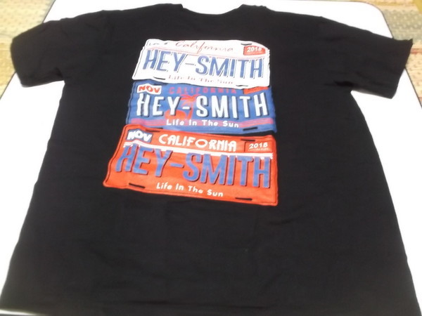 )　Hey-Smith　2018 【　Tシャツ　サイズL　】　ヘイスミス_画像1