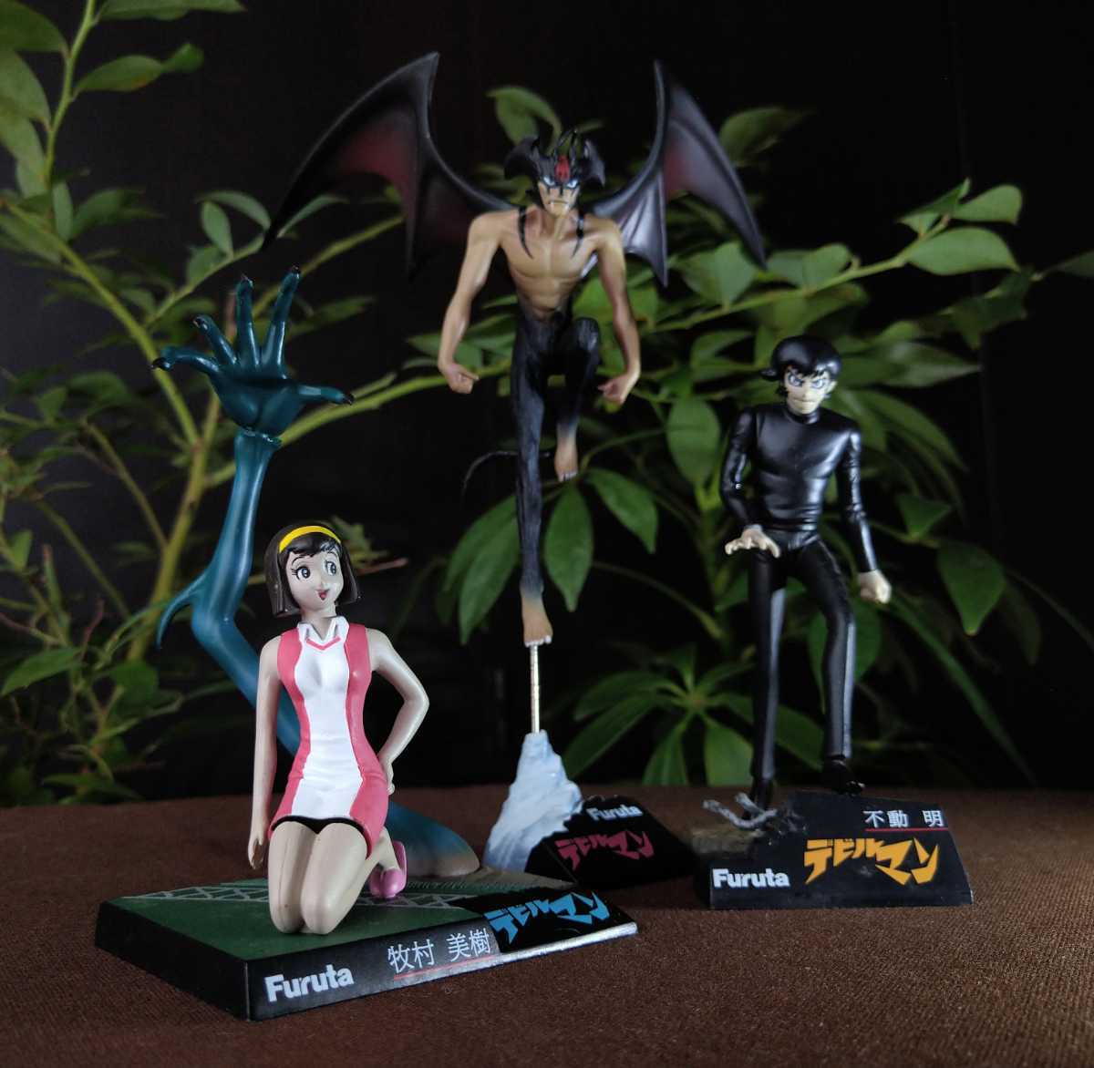 DEVILMAN MORE THAN DEMON ミキ 牧村ミキ フィギュア3個 DEVILMAN MORE THAN DEMON ミキ 牧村ミキ フィギュア3個