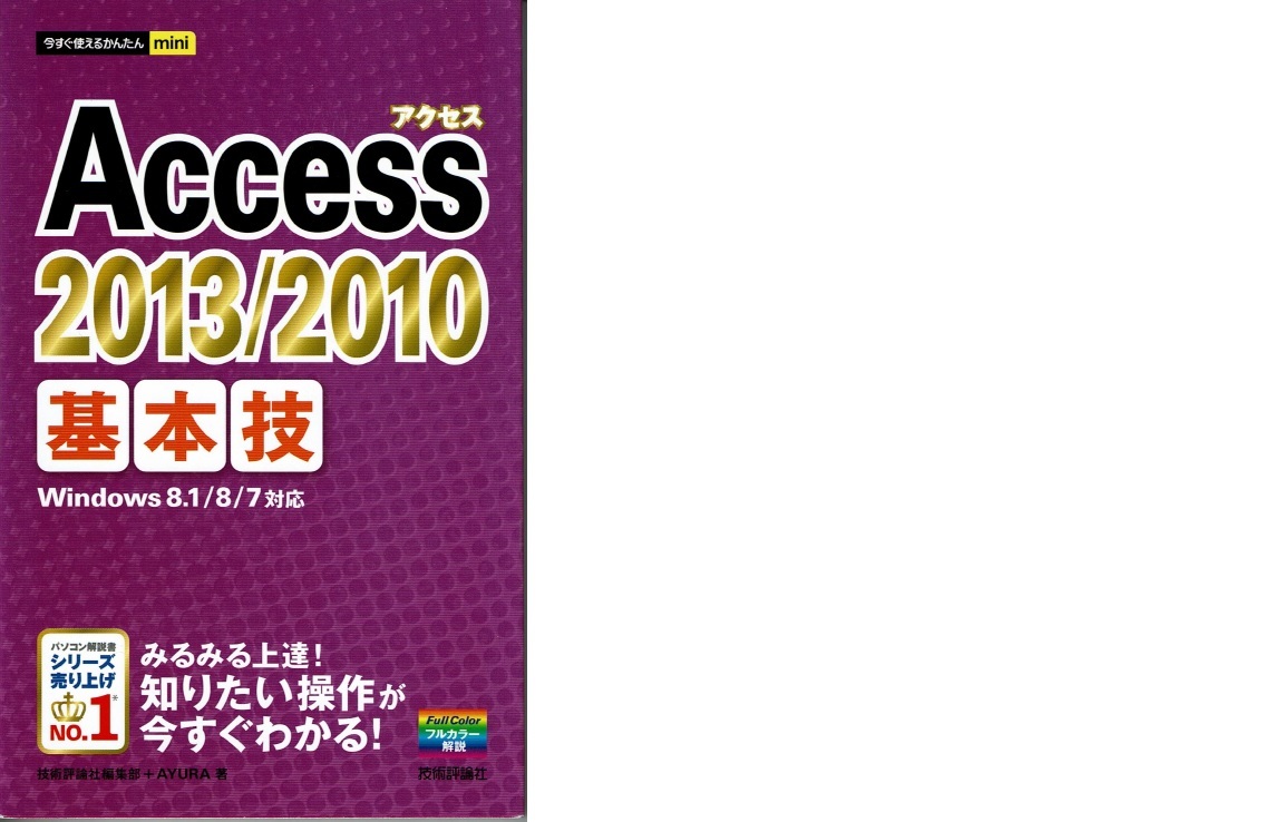 *Access2013/2010* basis . series proceeds No.1 ( technology commentary company )