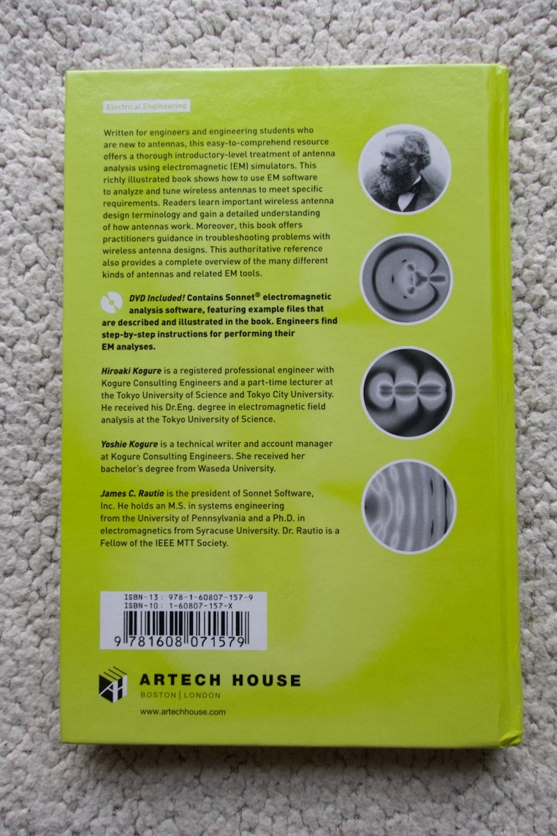 Introduction to Antenna Analysis Using EM Simulators (Artech House) Hiroaki Kogure,Yoshie Kogure,James C. Rautio 洋書DVD付 - 洋書、外国語書籍 Introduction to Antenna Analysis Using EM Simulators (Artech House) Hiroaki Kogure,Yoshie Kogure,James C. Rautio 洋書DVD付 - 洋書、外国語書籍