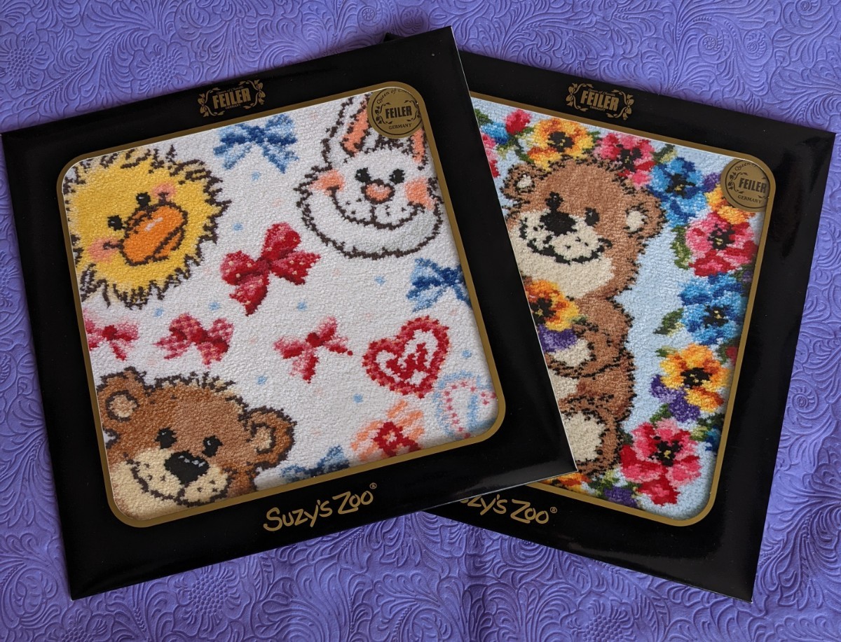 FEILER フェイラー Suzy's Zoo スージーズー コラボ2点セット FEILER フェイラー Suzy's Zoo スージーズー コラボ2点セット
