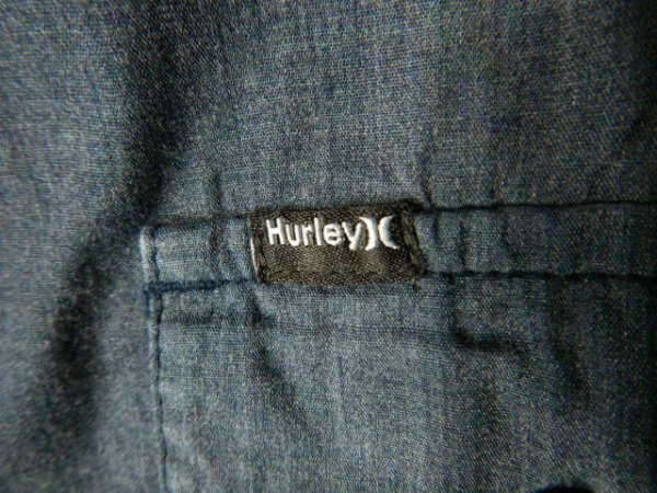 to3716 Hurley x Harley long sleeve shirt e Poe let arm ... button attaching design popular postage cheap 