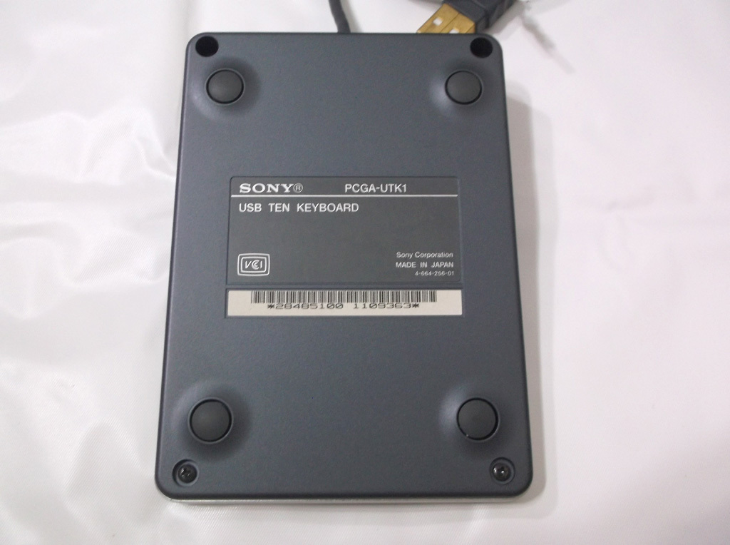 ソニー 純正 SONY VAIO USBテンキーボード 10キー PCGA-UTK1