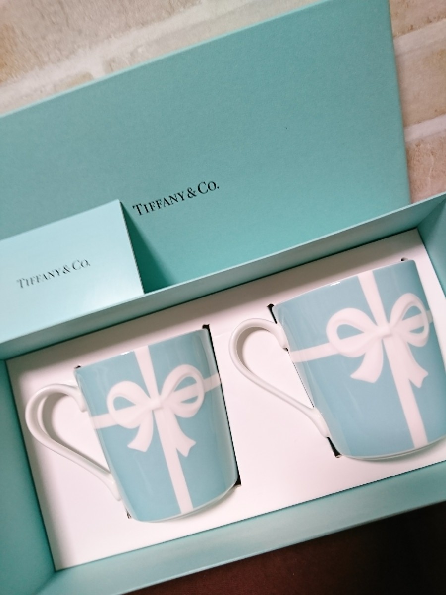 レア廃盤 マグTIFFANY&Co ティファニー リボンボックス レア廃盤 マグTIFFANY&Co ティファニー リボンボックス